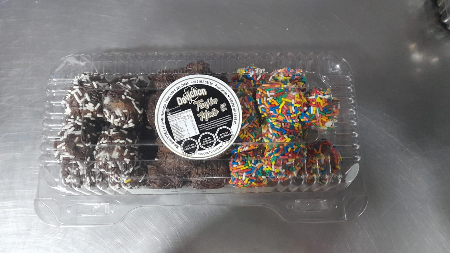 Trufas Mixtas 30 Unidades | A Domicilio | Santiago Natural