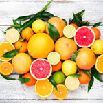 Frutas cítricas frescas surtidas
