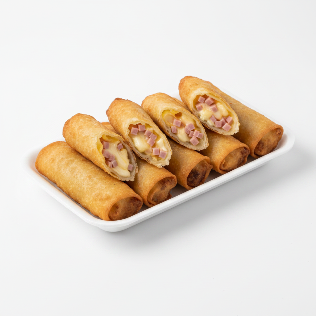 Arrollados Jamón Queso (12 unid)