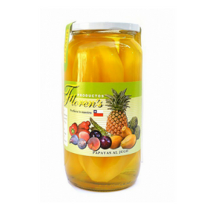 Papayas Al Jugo En Conserva