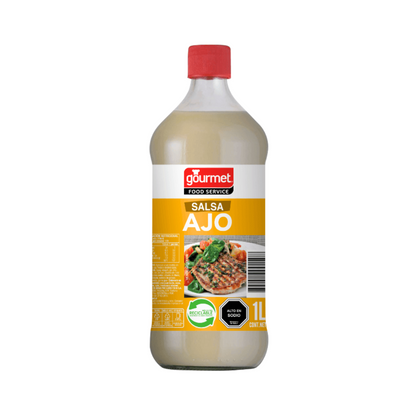 Salsa de Ajo Gourmet 300 Ml | Santiago Natural