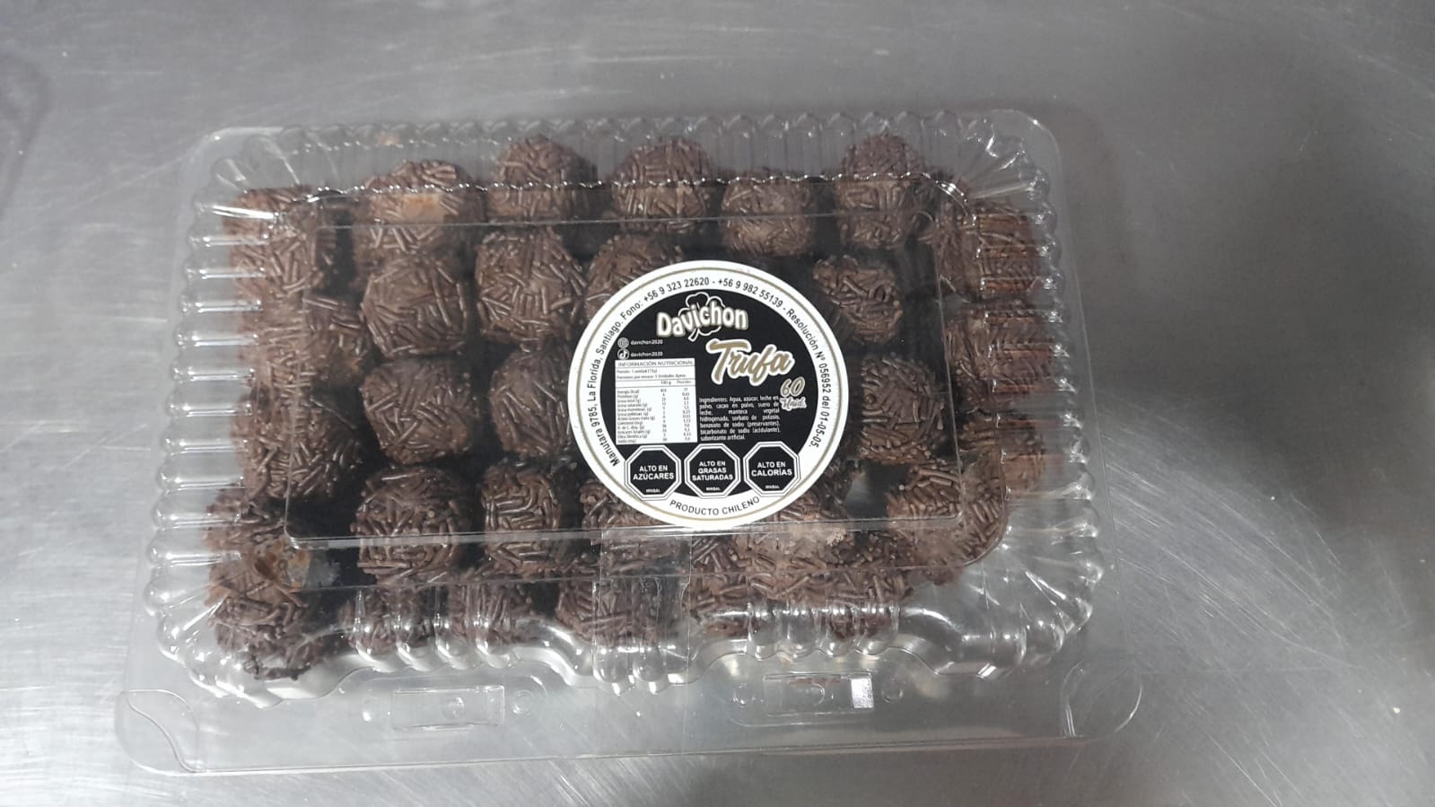 Trufas de Chocolate 30u. | A Domicilio | Santiago Natural